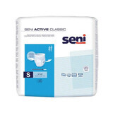 Mutandine elastiche assorbenti, Small, 30 pezzi, Seni Active Classic