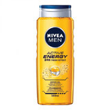 Gel doccia per uomo Active Energy, 500 ml, Nivea