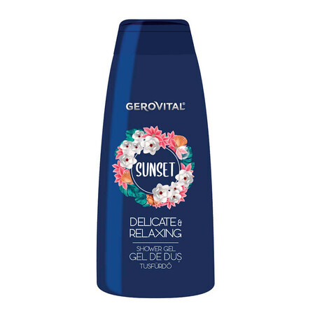 Gel doccia Gerovital Sunset, 400 ml, Farmec