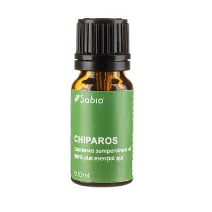 CIPRESSO, olio essenziale (cupressus sumpervirens), 10 ml, Sabio
