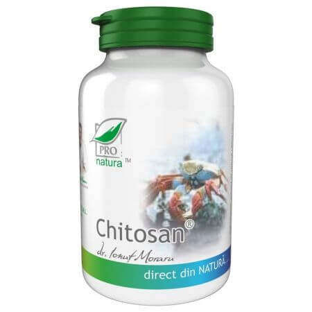 Chitosano, 60 capsule, Pro Natura