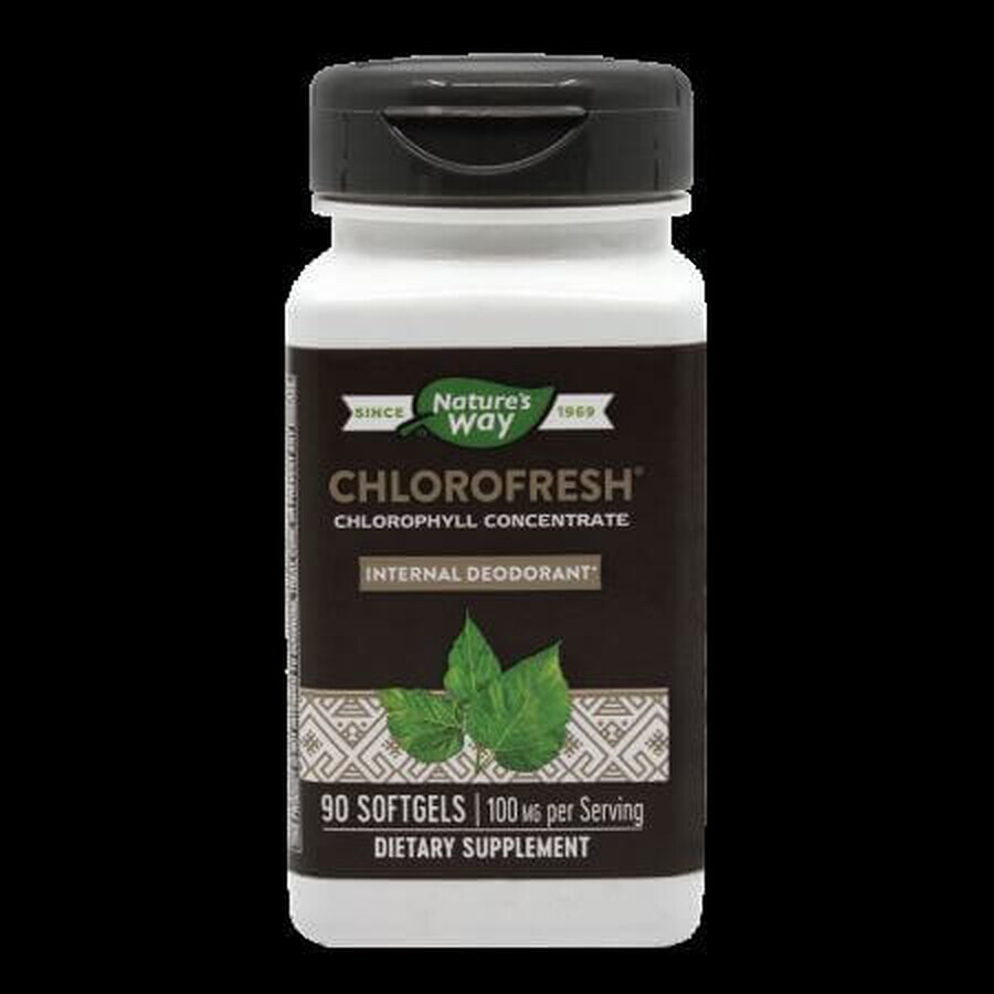 Chlorofresh Nature's Way, 90 capsule, Secom