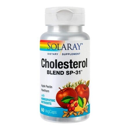 Miscela di colesterolo Solaray, 100 capsule, Secom