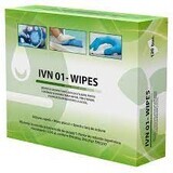 IVN 01 WIPES Salviettine imbevute di soluzione alcolica, 120 pezzi, IVN Nettetal