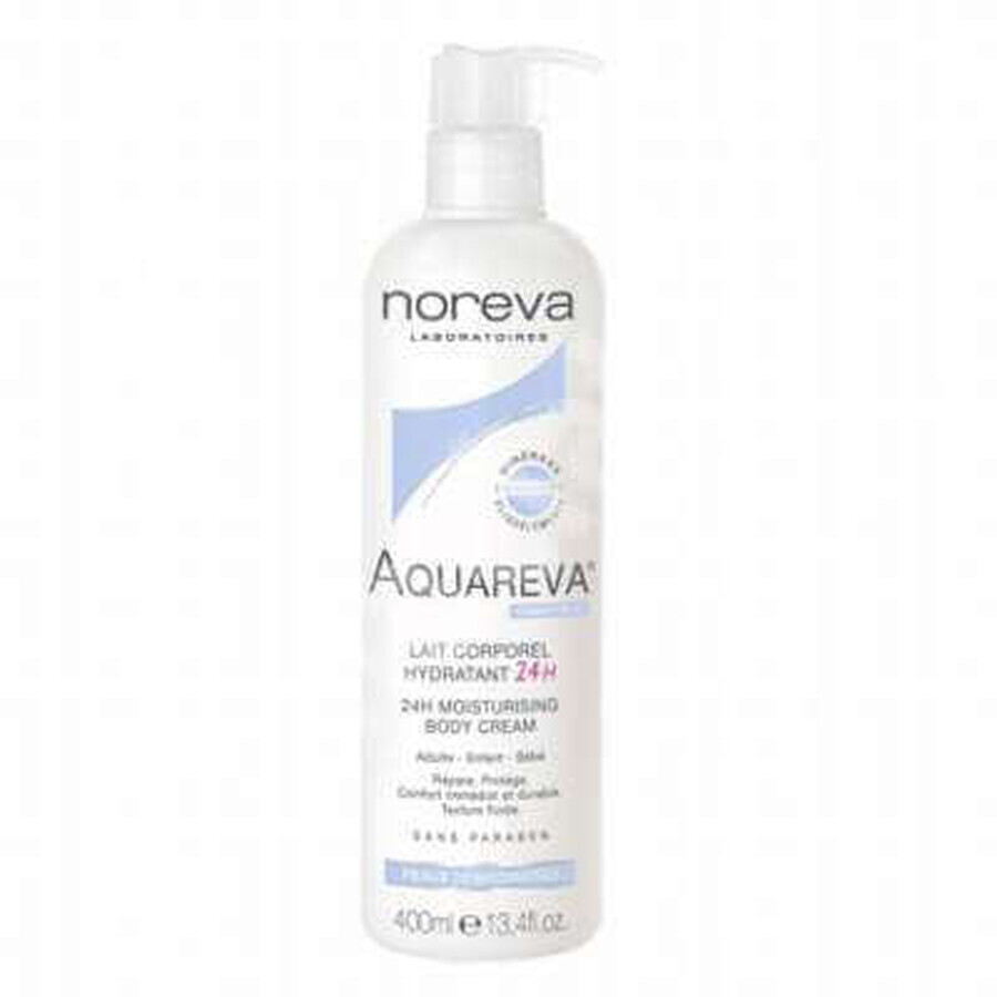 Aquareva 24h latte corpo idratante, 400 ml, Noreva