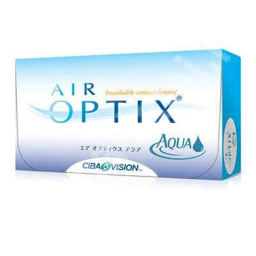 Lenti a contatto -1.25 Air Optix Aqua, 6 pezzi, Alcon