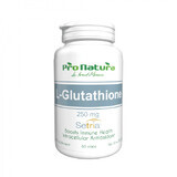 L-Glutation Setria 250mg, 60 cápsulas, Pro Natura