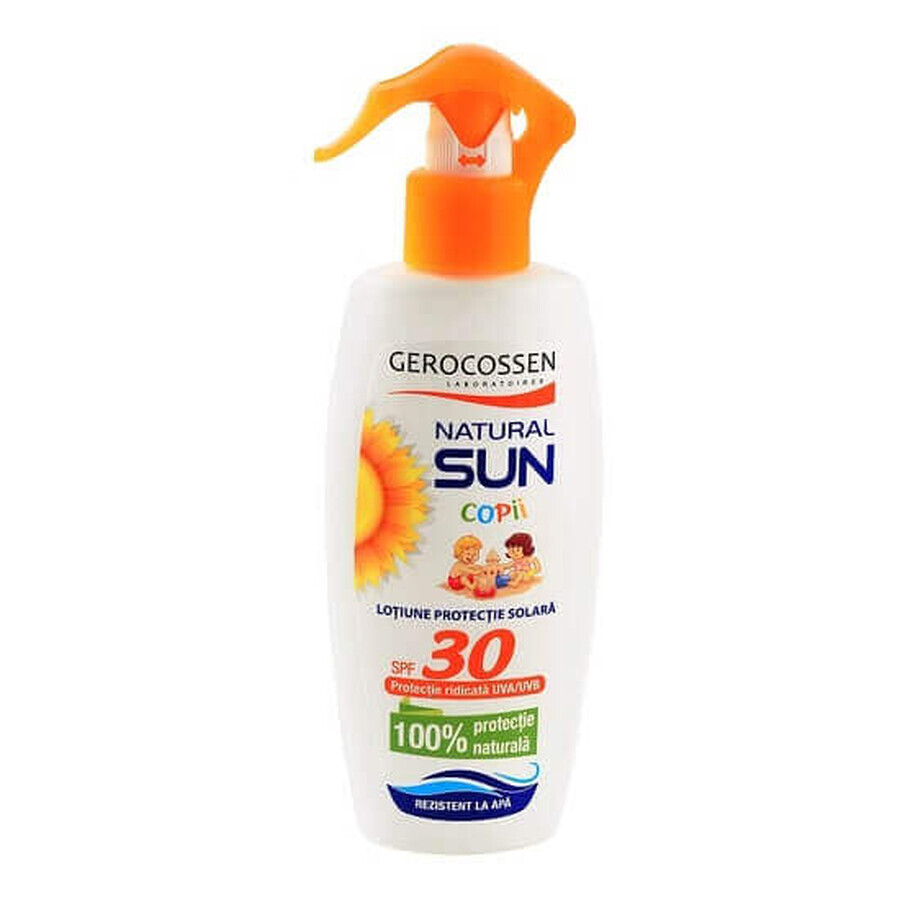 Lozione da spiaggia per bambini, SPF 30, 200 ml, Gerocossen