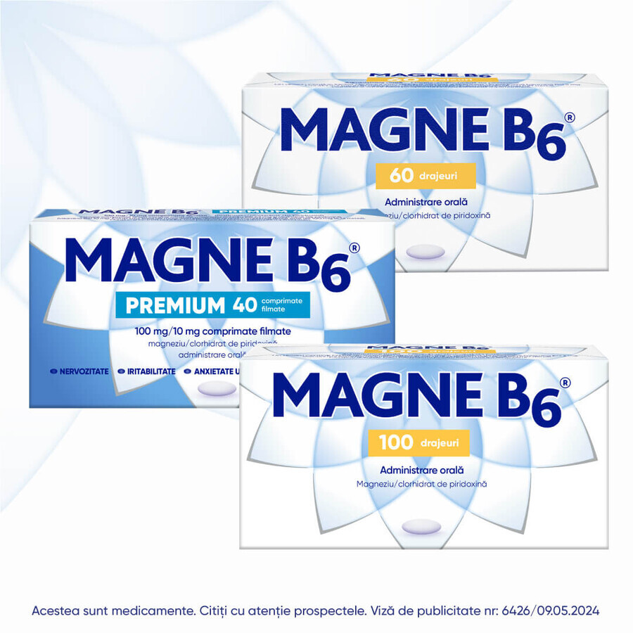 Magne B6, 100 mg/10 mg, 10 fiale, Sanofi