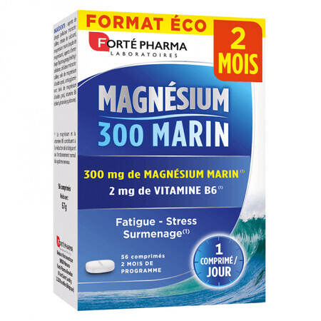 Magnesio marino 300, 56 compresse, Forte Pharma