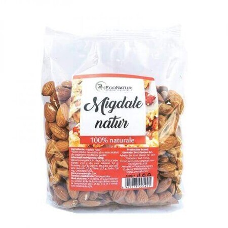 Natural almond, 500g, Econatur