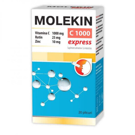 Molekin C1000 Express, 20 buste, Crushed