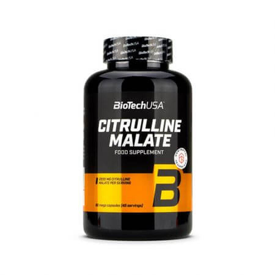 Citrulline Malate Mega Caps, 90 gélules, BioTech USA