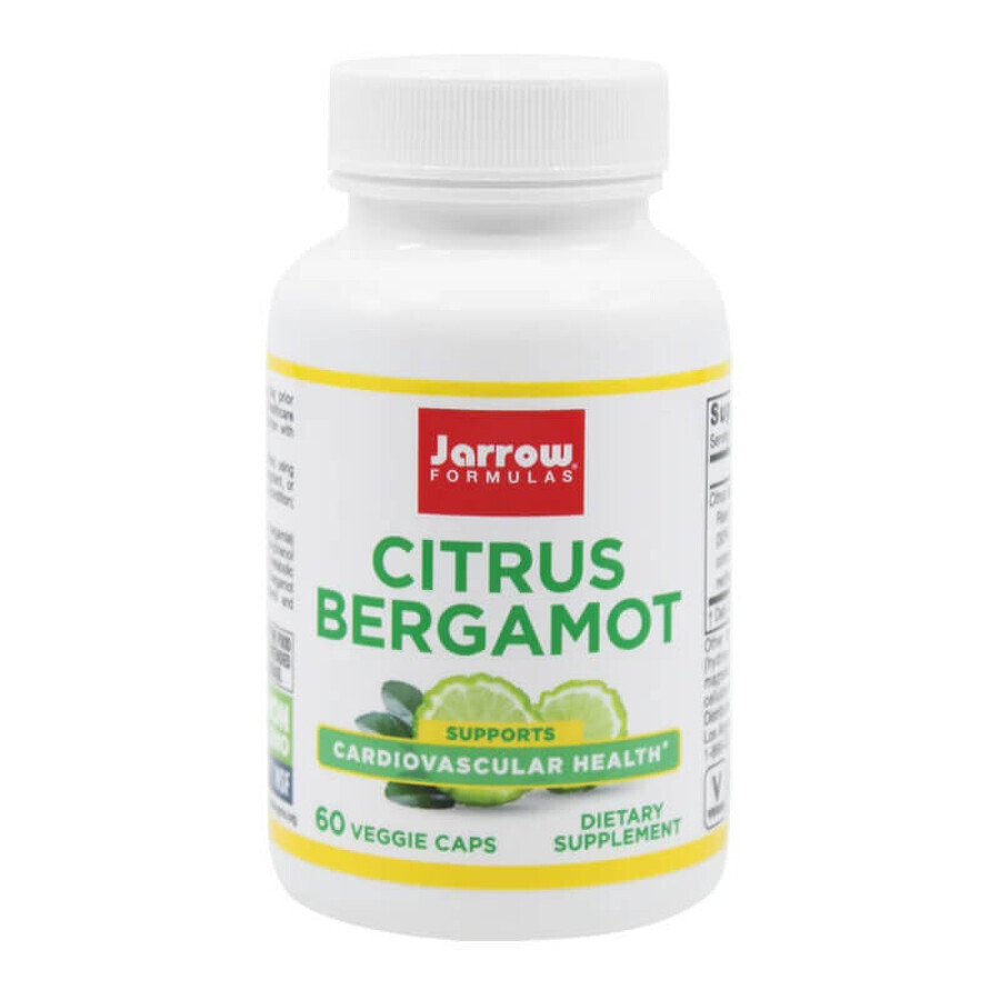 Citrus Bergamot 500mg Jarrow Formulas, 60 capsule, Secom