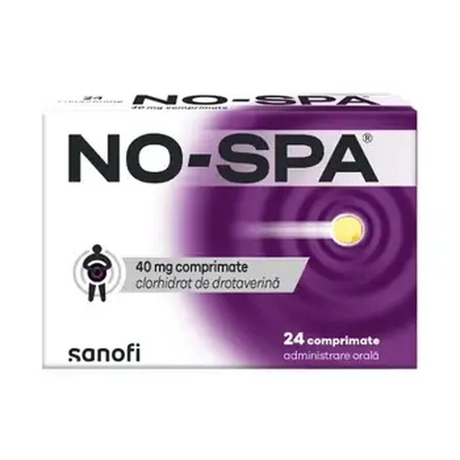 No-Spa 40 mg, 24 compresse, Sanofi