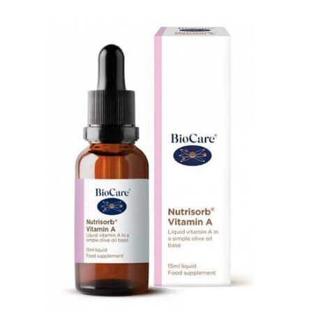 Nutrisorb Vitamina A, 15 ml, BioCare