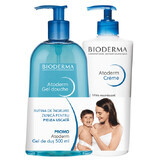 Confezione Atoderm Crema Profumata 500 ml + Atoderm Gel Doccia 500 ml, Bioderma