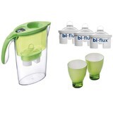 Laica mug package + 3 Bi-flux filters + 2 coloured collector glasses (J947E), Laica