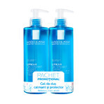 Confezione Gel Doccia Lenitivo e Protettivo Lipikar, 750 ml + 750 ml, La Roche-Posay