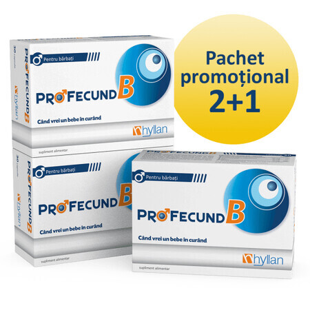 Pacchetto Profecund B (3 al prezzo di 2), 30 compresse, Hyllan