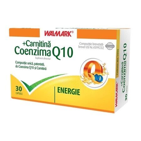 Coenzyme Q10 + Carnitine, 30 capsules, Walmark