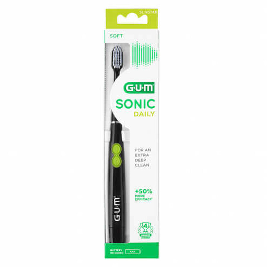 Activital Soft sonic toothbrush black, Sunstar Gum