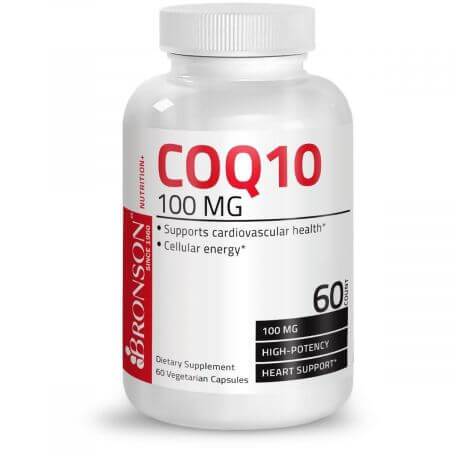 Coenzyme Q10 100 mg, 60 gélules, Bronson Laboratories