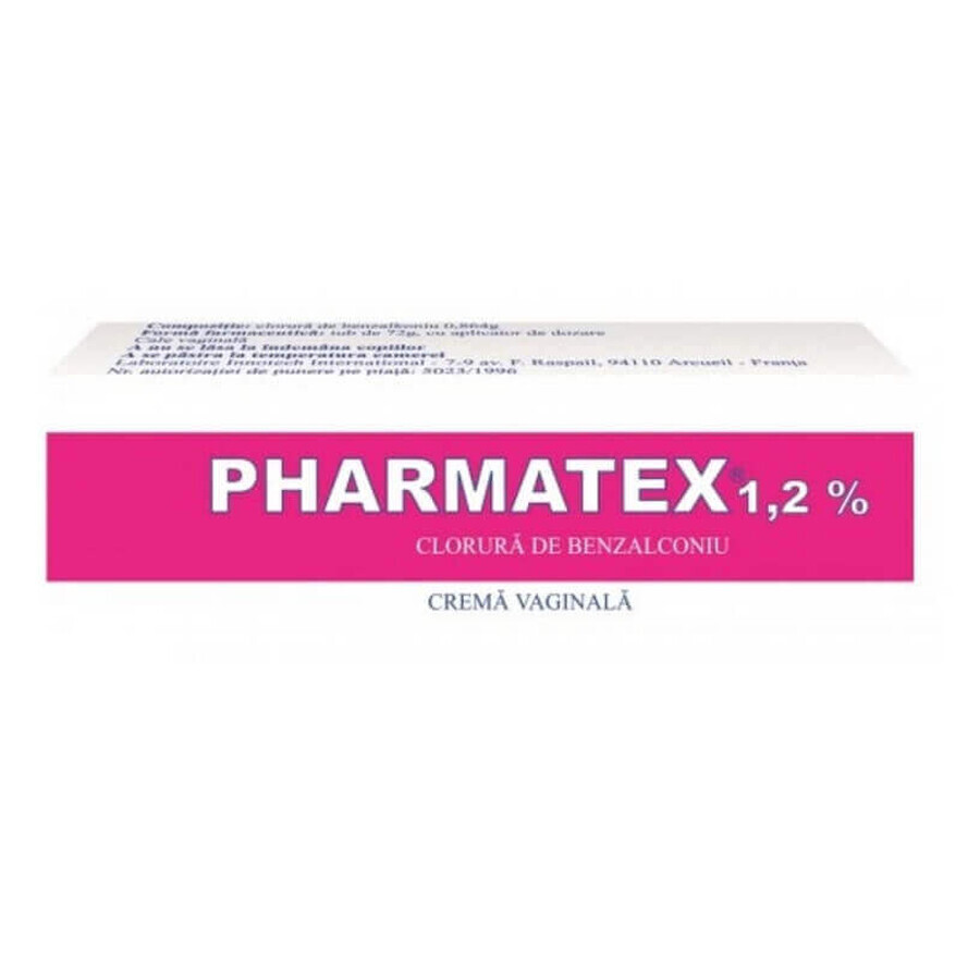 Crema vaginale Pharmatex, 72 g, Innotech