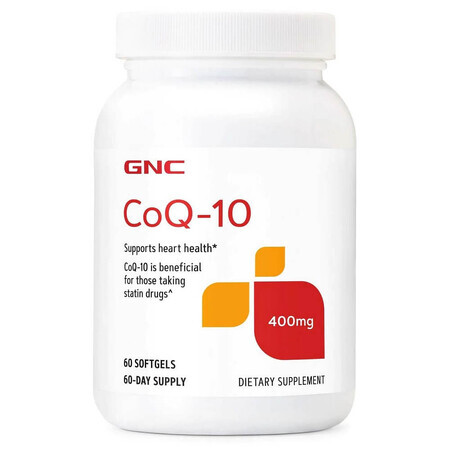 Coenzima Q-10 400 mg (706622), 60 capsule, GNC