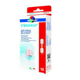 Plasture pentru suturarea rănii Sterigrap Master-Aid, 32 x 8 mm, 10 bucăți, Pietrasanta Pharma