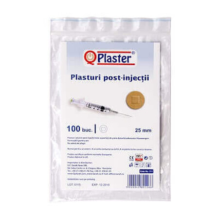 QPlaster cerotti post-iniezione, 100 pezzi, QPlaster