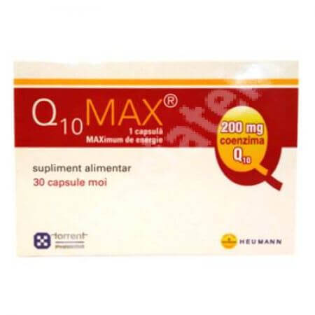 Coenzima Q10 Max 200mg, 30 capsule, Torrent