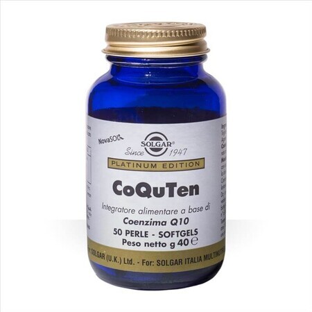 Co-enzym Q10 Nutri Nano, 50 capsules, Solgar