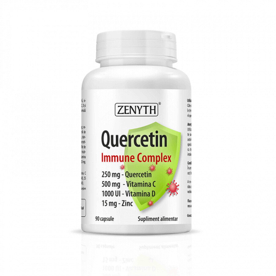 Quercetin Immune Complex, 90 cápsulas, Zenyth