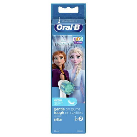 Riserve spazzolino elettrico per bambini Frozen, 2 pz, Oral-B