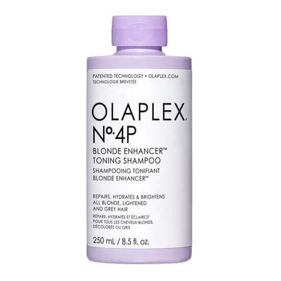 Shampoo colorante per capelli biondi tinti o decolorati n. 4P Blonde Enhancer, 250 ml, Olaplex