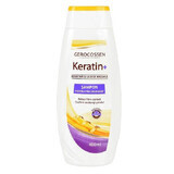 Champú para cabellos dañados Keratin+, 400 ml, Gerocossen