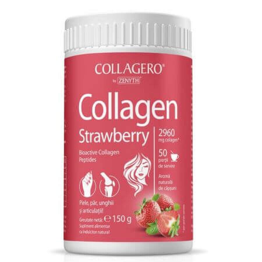 Collagen Strawberry, 150g, Zenyth