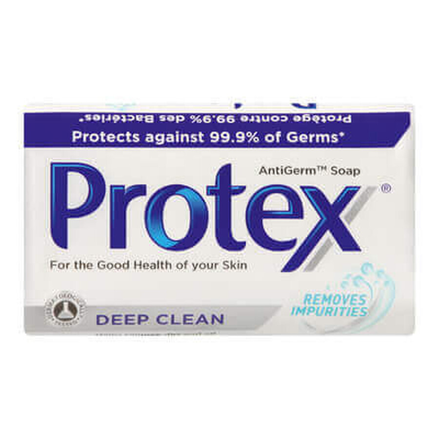 Protex Deep Clean Antibacterial Solid Soap, 90 g, Colgate-Palmolive