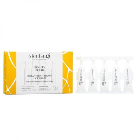 Siero rivitalizzante per il lifting istantaneo del viso, 2 ml x 5, Skintsugi