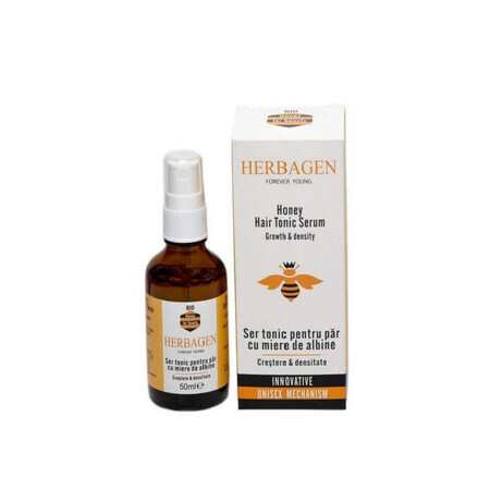 Hair tonic serum with bee honey, 50ml, Herbagen