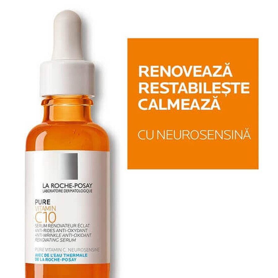 La Roche-Posay Pura Sérum antioxydant à la vitamine C10, 30 ml