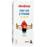 Sciroppo con ferro e vitamine Dodino, 150 ml, Alevia