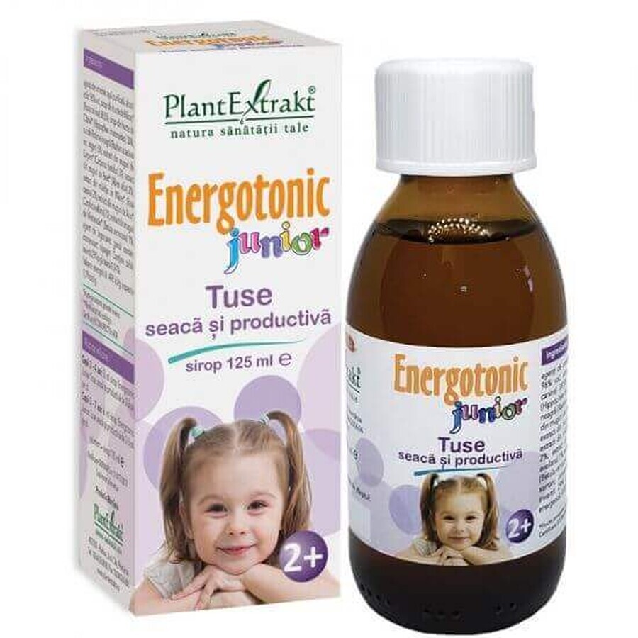 Energotonic Junior Cough Syrup, 125 ml, Plant Extrakt