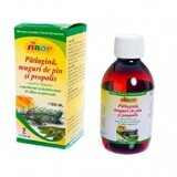 Pine bud syrup with patlagin and propolis, 200 ml, Elidor