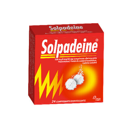 Solpadeine, 24 compresse effervescenti, Omega Pharma