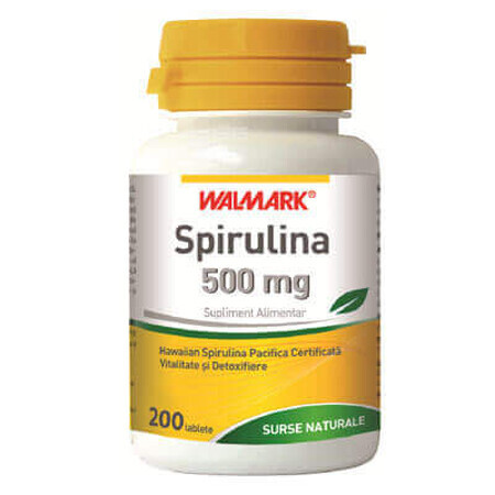 Spirulina 500mg, 200 compresse, Walmark