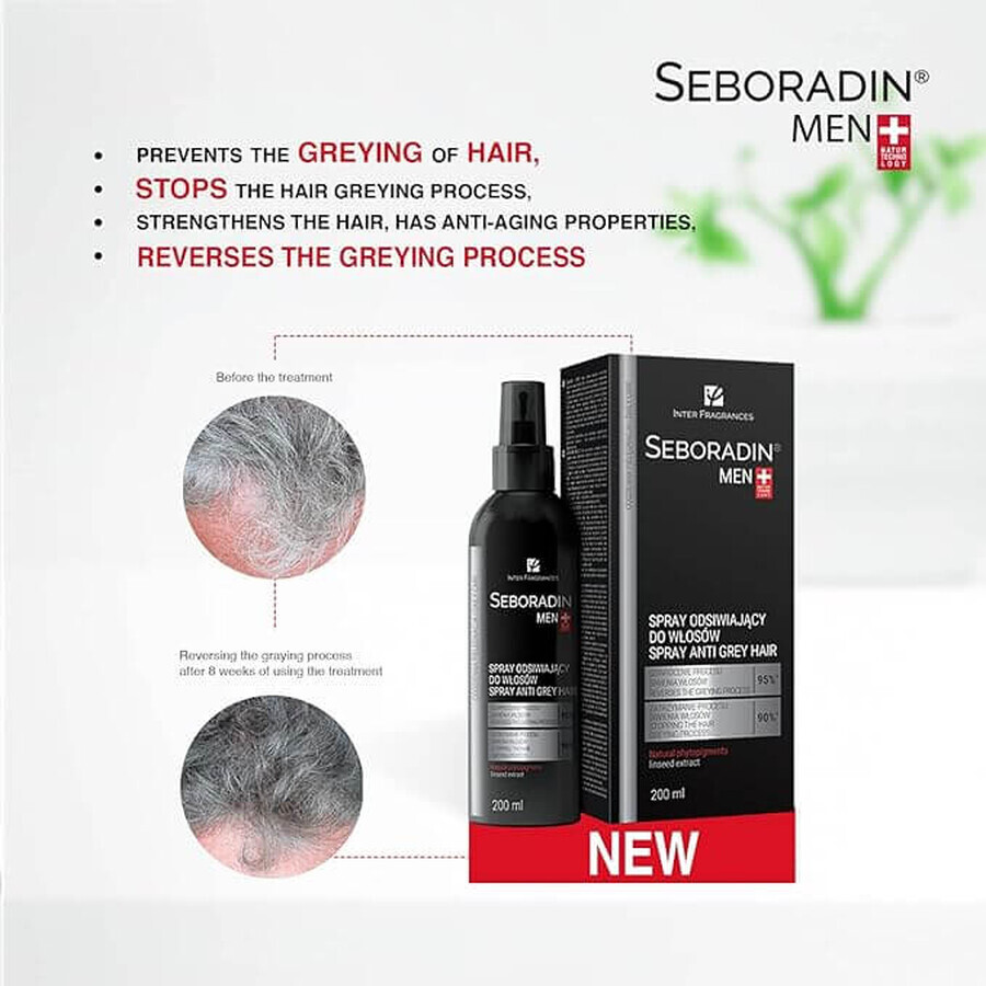 Seboradin Spray antioscuramento Uomo 200 ml