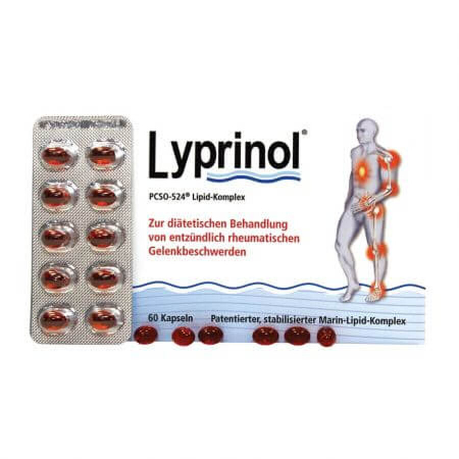 Lyprinol marine lipid complex, 60 capsules, Pharmalink