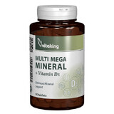 Complesso multiminerale con vitamina D, 90 compresse, Vitaking